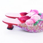 Enchanted Sequin Heels - Hot Pink 